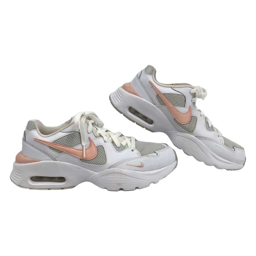 Nike White Pink Air Max Fusion Sneakers | Size 11